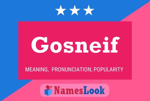 Gosneif 名字海报