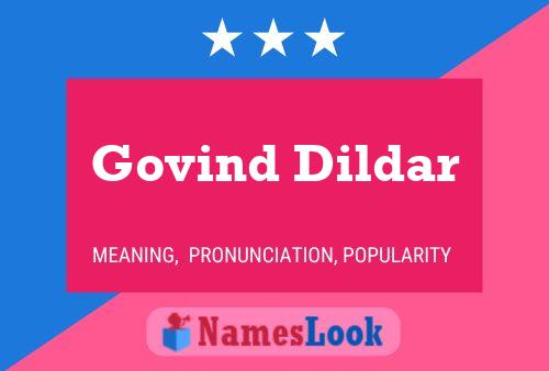 Govind Dildar 名字海报