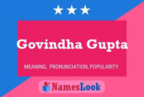 Govindha Gupta 名字海报