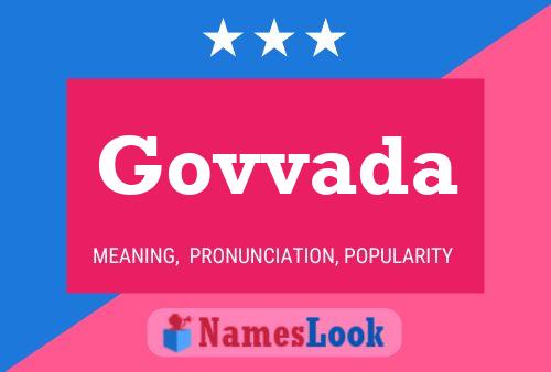 Govvada 名字海报