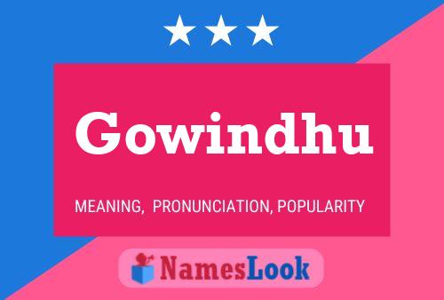 Gowindhu 名字海报