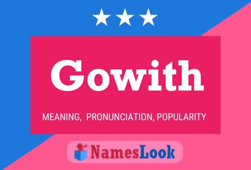 Gowith 名字海报