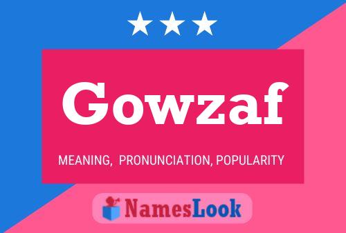 Gowzaf 名字海报