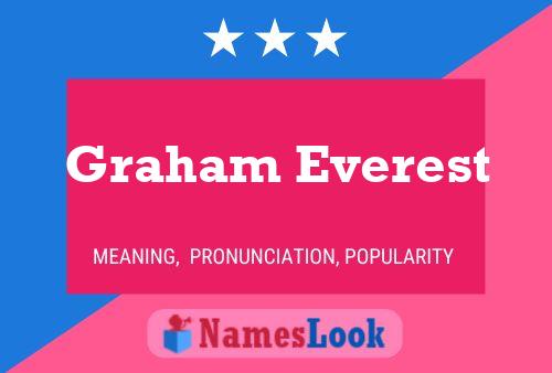 Graham Everest 名字海报