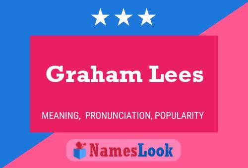 Graham Lees 名字海报