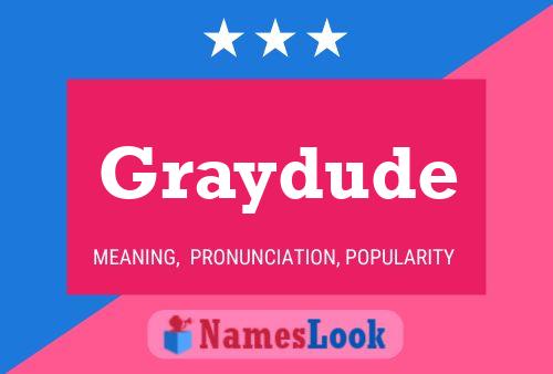 Graydude 名字海报