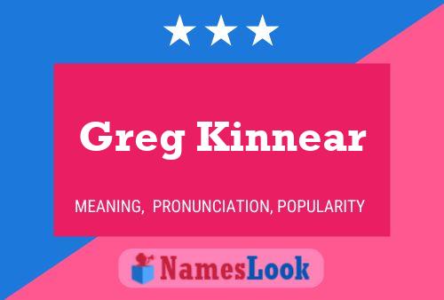 Greg Kinnear 名字海报