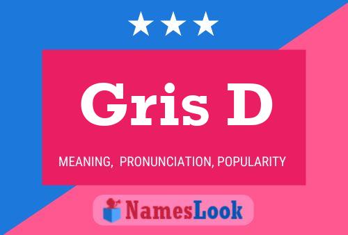 Gris D 名字海报