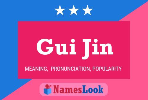 Gui Jin 名字海报