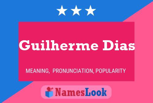 Guilherme Dias 名字海报