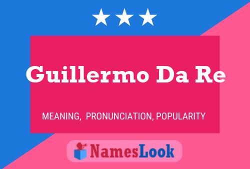 Guillermo Da Re 名字海报