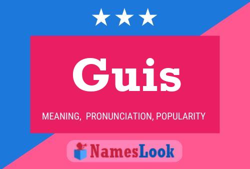 Guis 名字海报