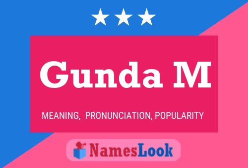 Gunda M 名字海报