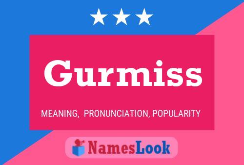 Gurmiss 名字海报