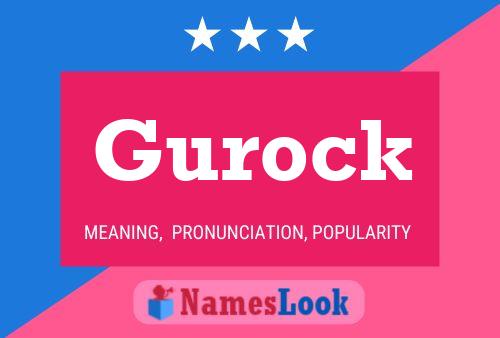 Gurock 名字海报