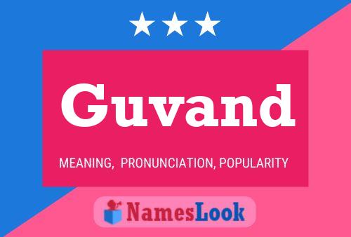 Guvand 名字海报