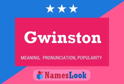 Gwinston 名字海报