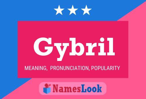 Gybril 名字海报