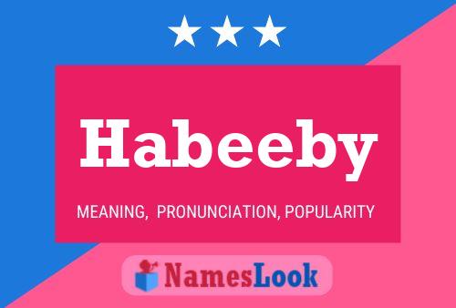 Habeeby 名字海报