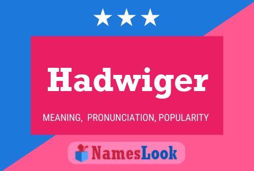 Hadwiger 名字海报