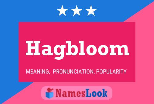 Hagbloom 名字海报