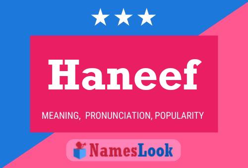 Haneef 名字海报