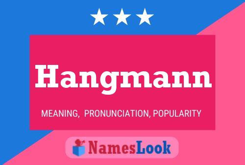 Hangmann 名字海报