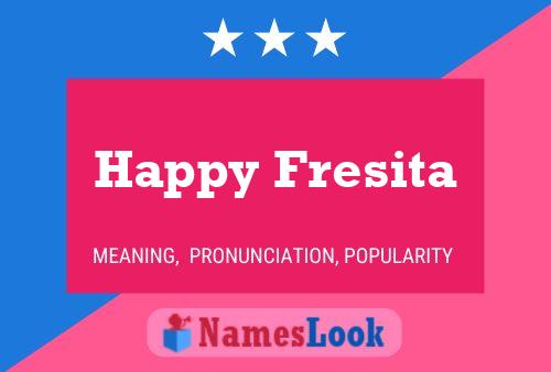 Happy Fresita 名字海报