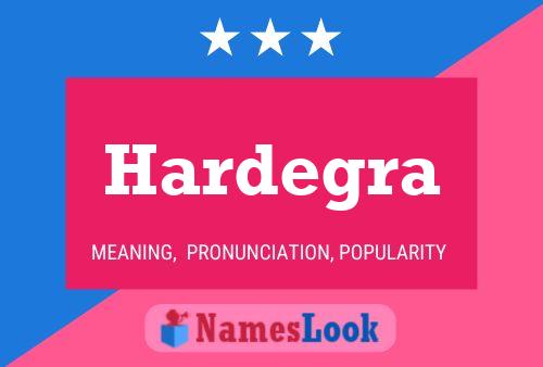 Hardegra 名字海报