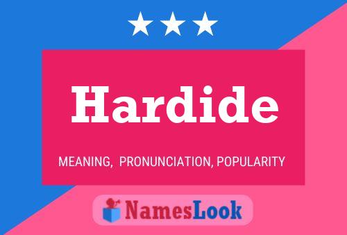 Hardide 名字海报