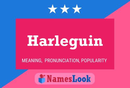 Harleguin 名字海报