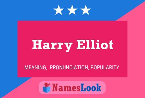 Harry Elliot 名字海报