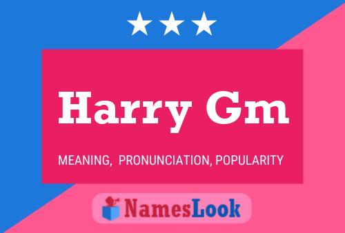 Harry Gm 名字海报