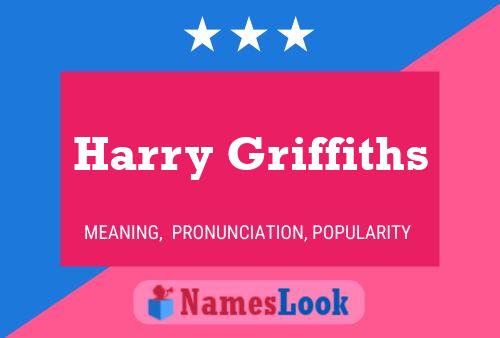 Harry Griffiths 名字海报