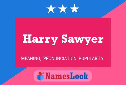 Harry Sawyer 名字海报