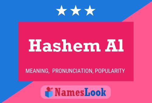 Hashem Al 名字海报