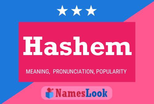 Hashem 名字海报