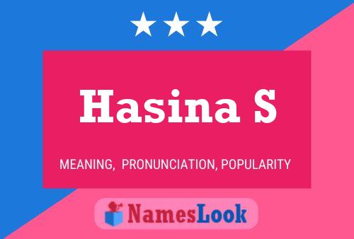 Hasina S 名字海报