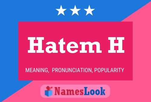 Hatem H 名字海报