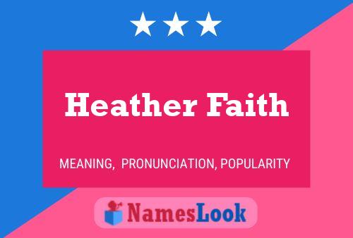 Heather Faith 名字海报