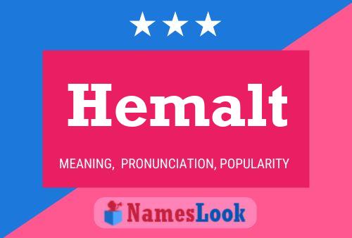 Hemalt 名字海报