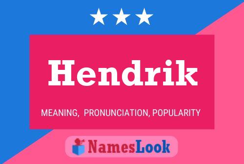 Hendrik 名字海报