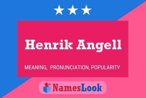 Henrik Angell 名字海报