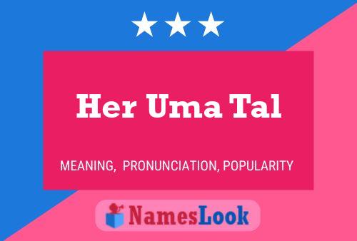 Her Uma Tal 名字海报