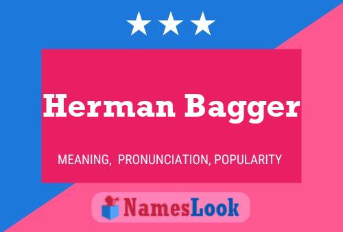 Herman Bagger 名字海报