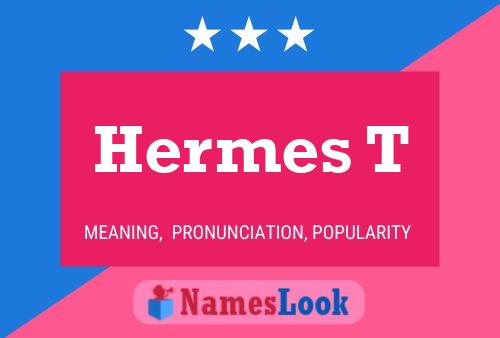 Hermes T 名字海报