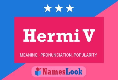 Hermi V 名字海报