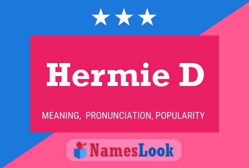 Hermie D 名字海报