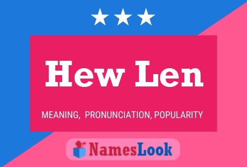 Hew Len 名字海报