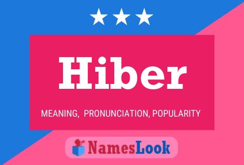 Hiber 名字海报